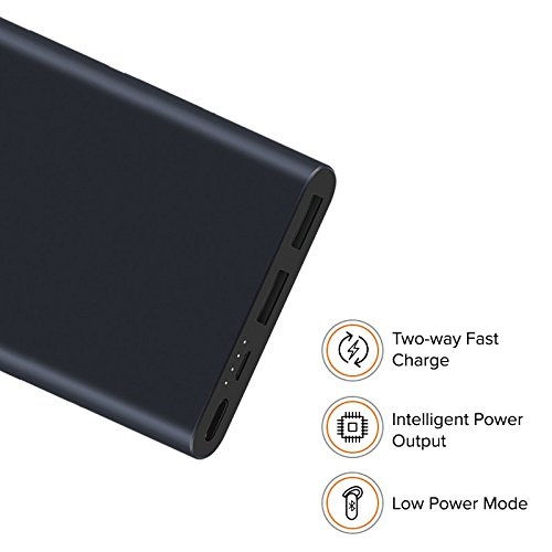 India Desire : Buy Mi 10000mAH Li-Polymer Power bank 2i (Black) at Rs. 699 from Amazon